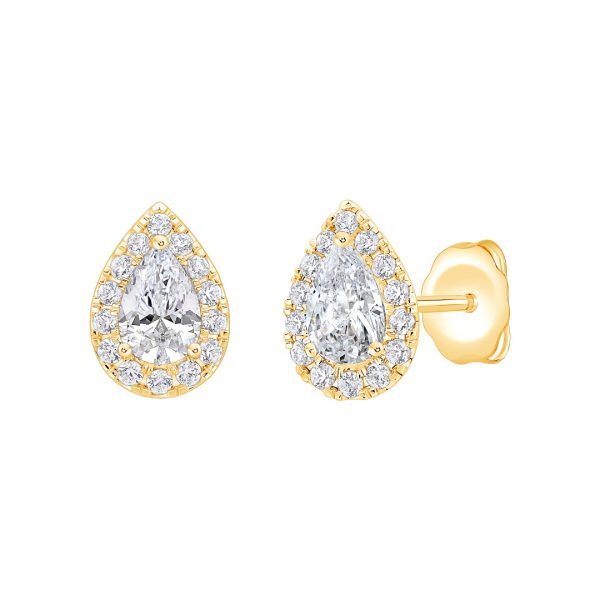 14K Yellow Gold  Earrings