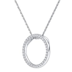 14K White Gold  Necklace