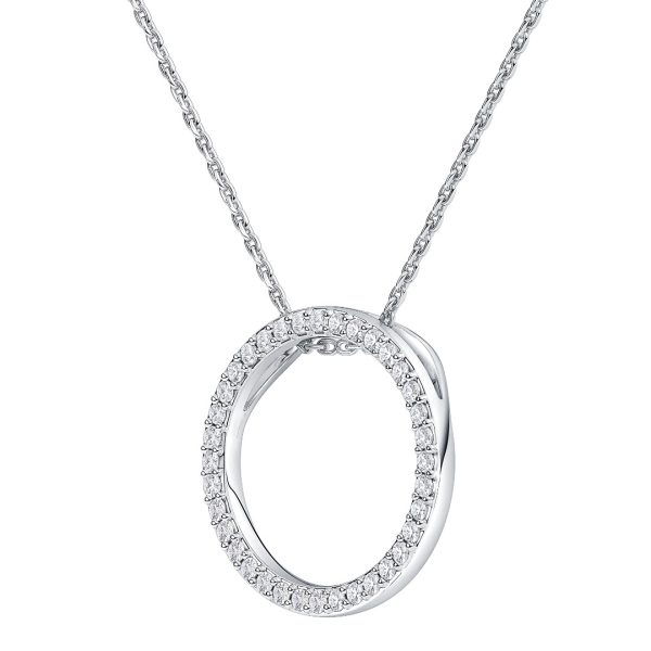 14K White Gold  Necklace