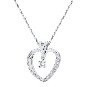 14K White Gold  Necklace