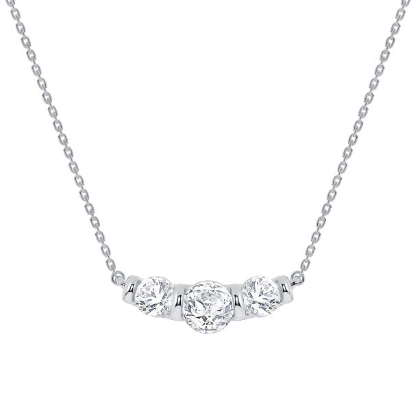 14K White Gold  Necklace