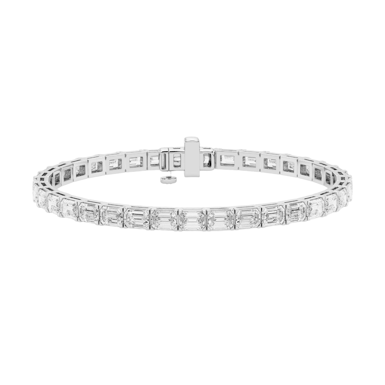 14K White Gold  Bracelet