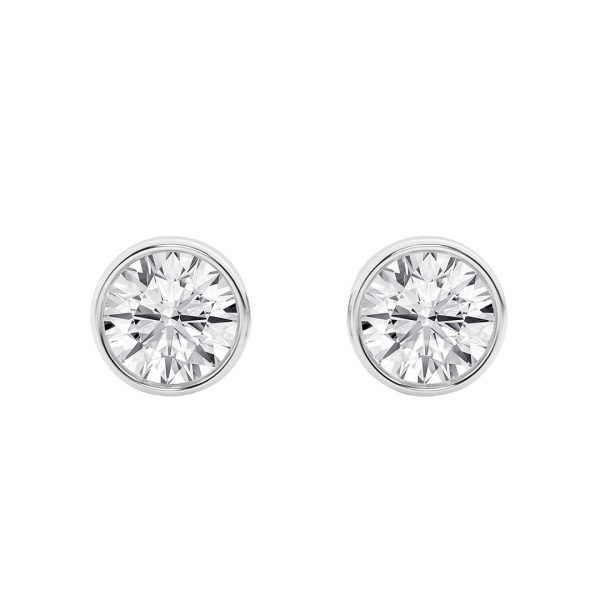 14K White Gold  Earrings