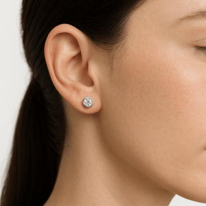 14K White Gold  Earrings