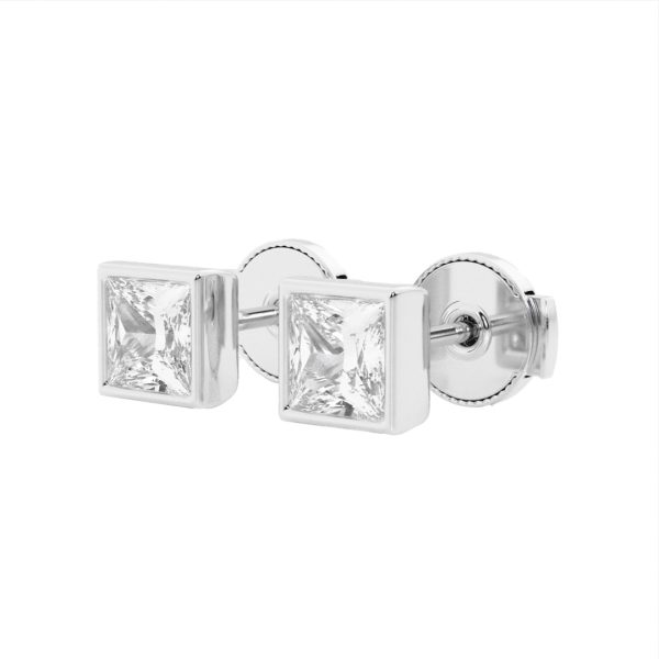 14K White Gold  Earrings