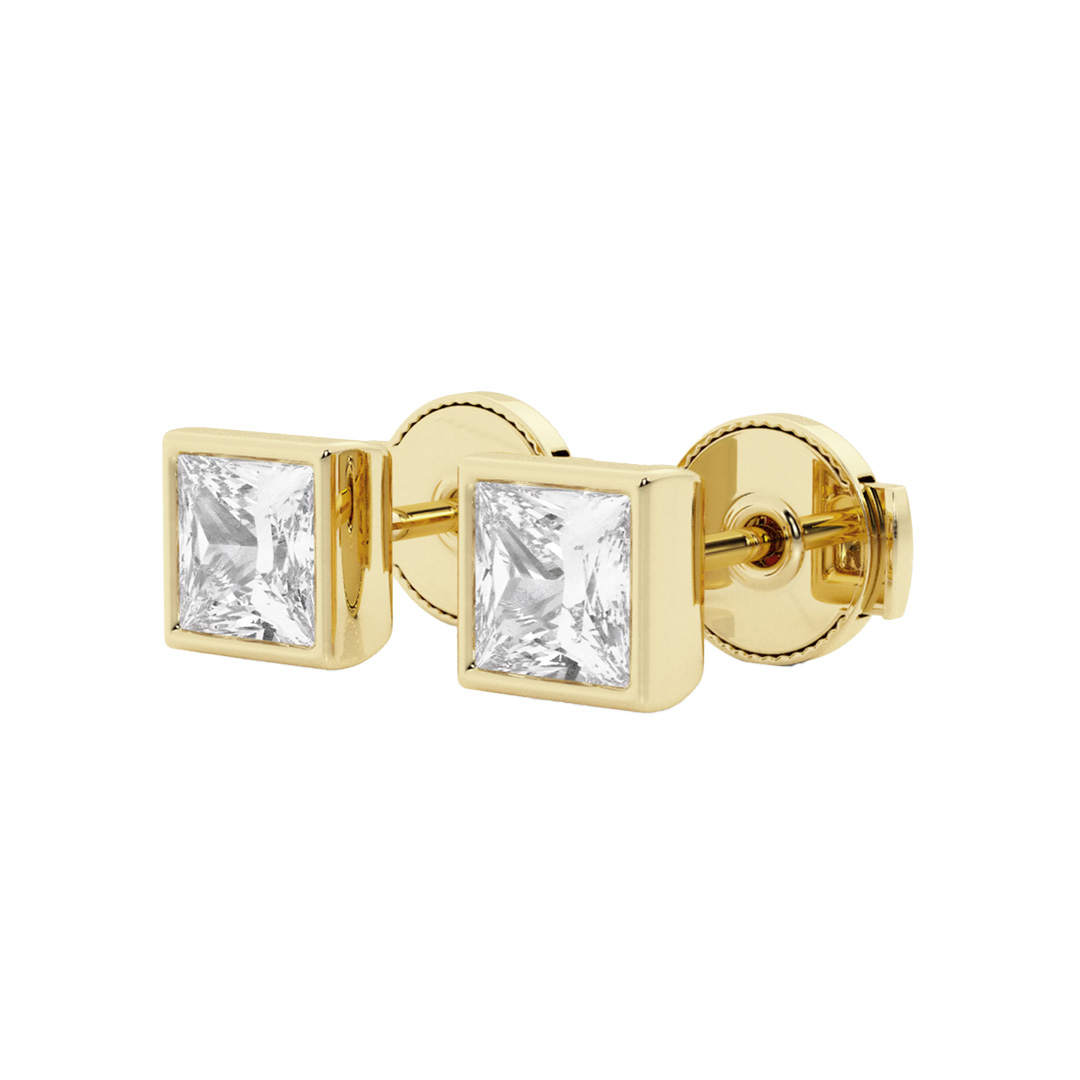 14K Yellow Gold  Earrings
