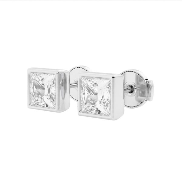 14K White Gold  Earrings
