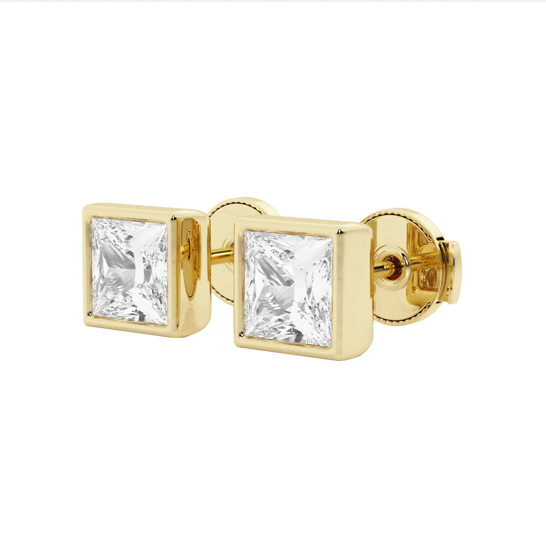 14K Yellow Gold  Earrings