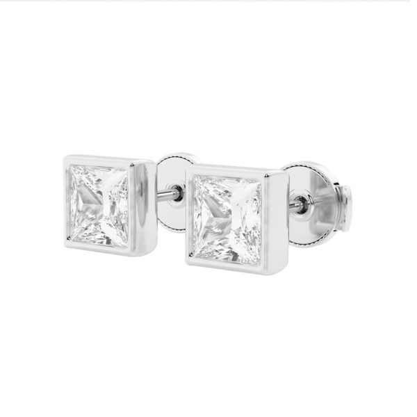 14K White Gold  Earrings