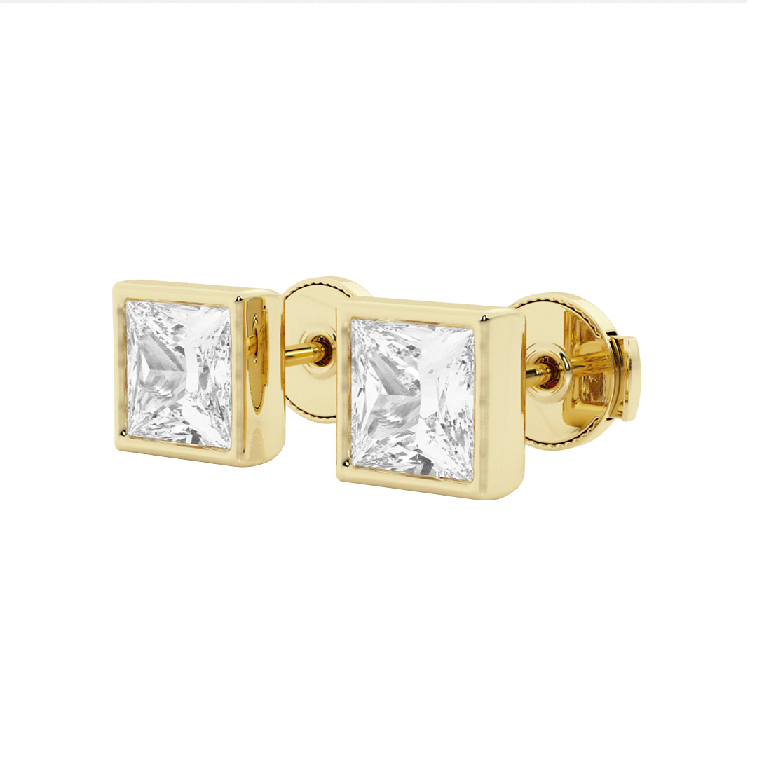 14K Yellow Gold  Earrings
