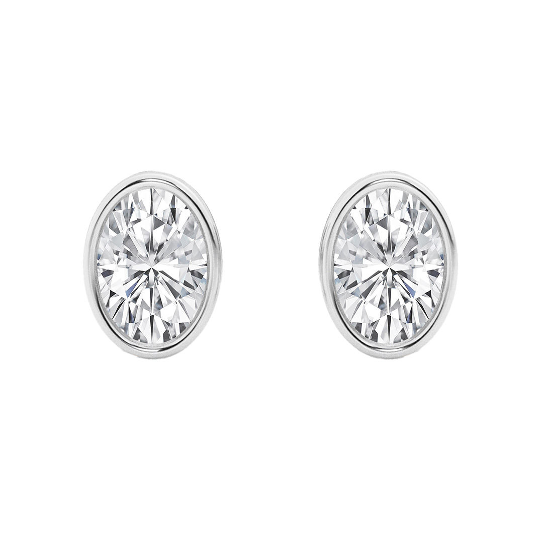 14K White Gold  Earrings