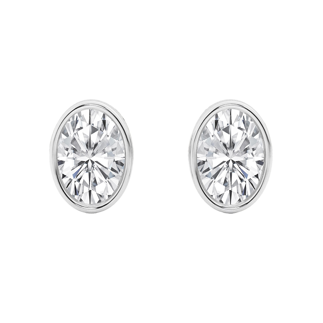 14K White Gold  Earrings
