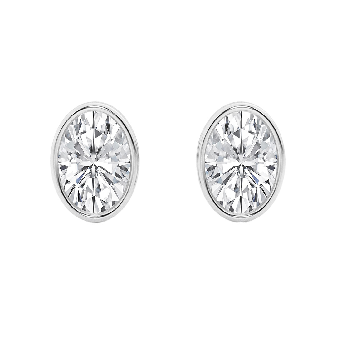 14K White Gold  Earrings