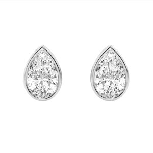 14K White Gold  Earrings