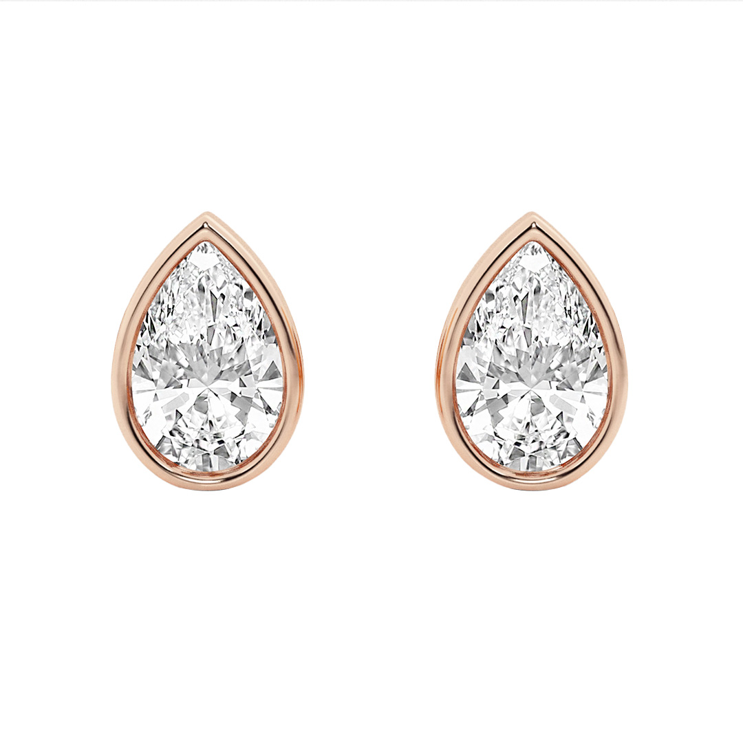 14K Rose Gold  Earrings