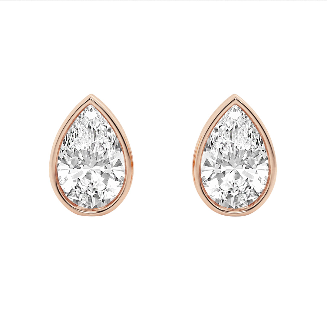 14K Rose Gold  Earrings