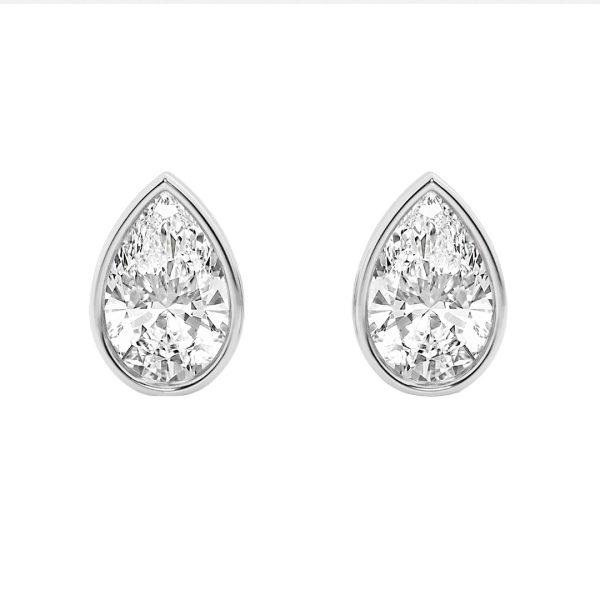 14K White Gold  Earrings