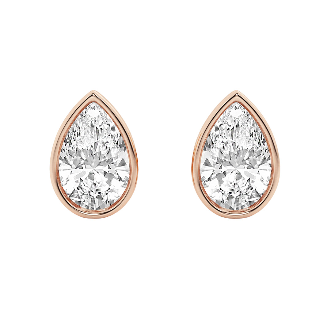 14K Rose Gold  Earrings