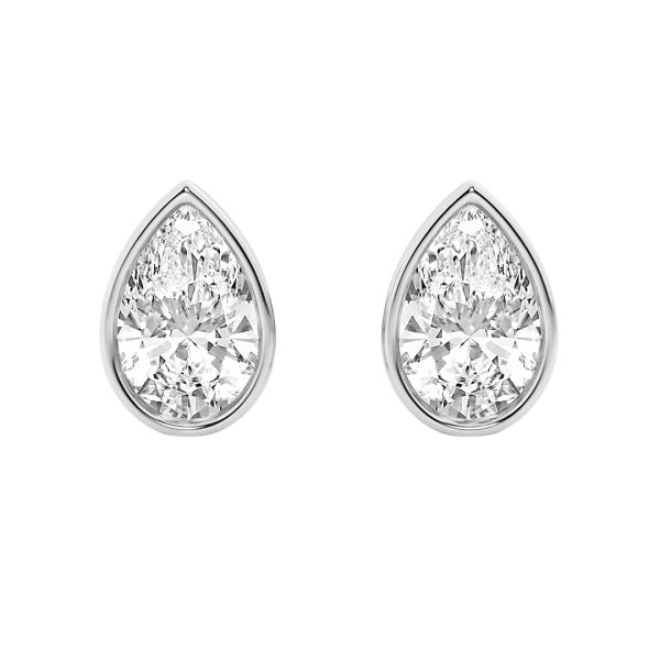 14K White Gold  Earrings