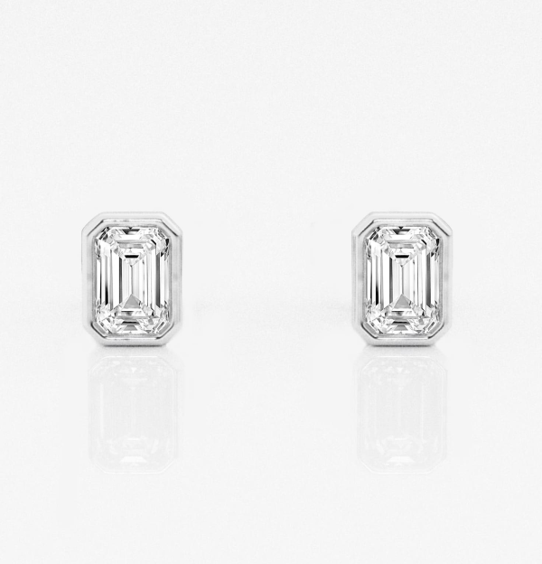 14K White Gold  Earrings