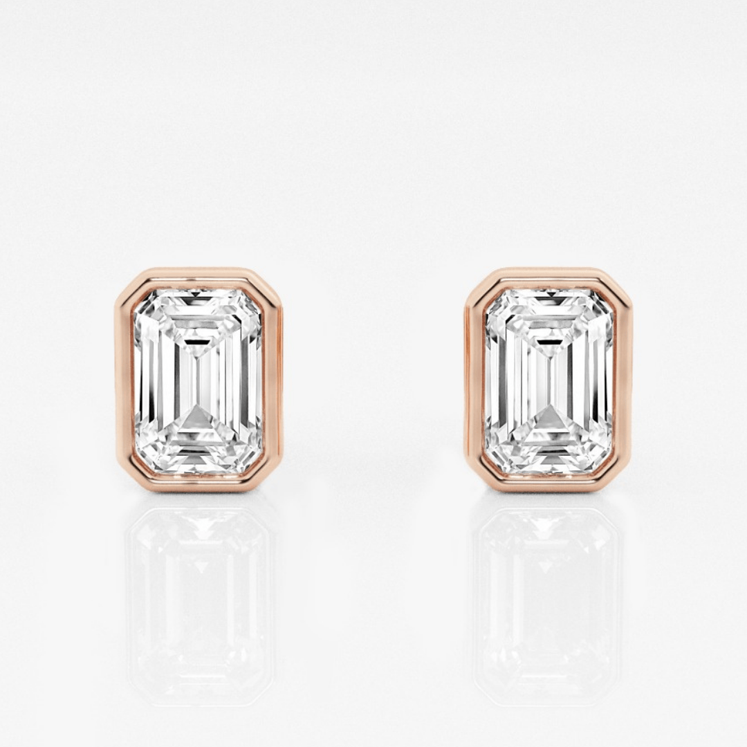 14K Rose Gold  Earrings