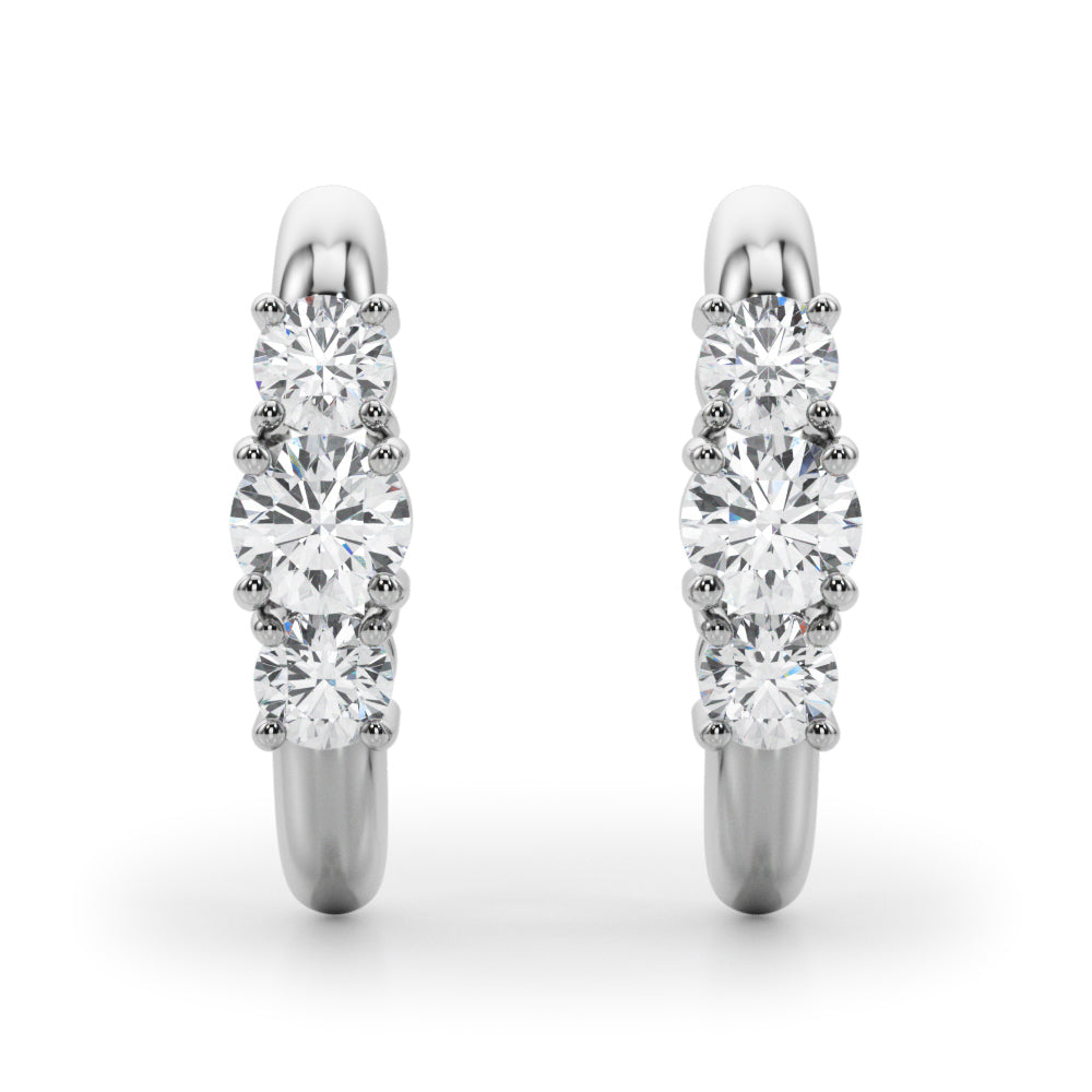 14K White Gold  Earrings