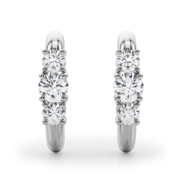 14K White Gold  Earrings