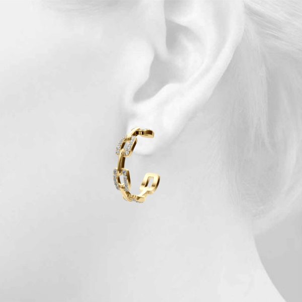 14K Yellow Gold  Earrings