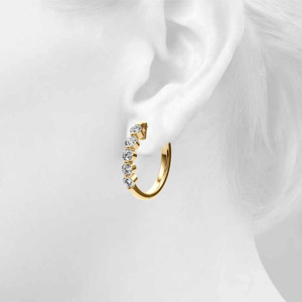14K Yellow Gold  Earrings