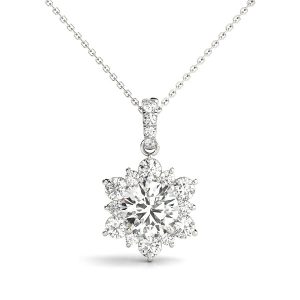 14K White Gold  Necklace