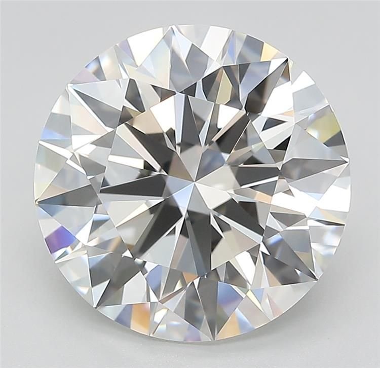 5.36 Carat Round Cut Lab Diamond