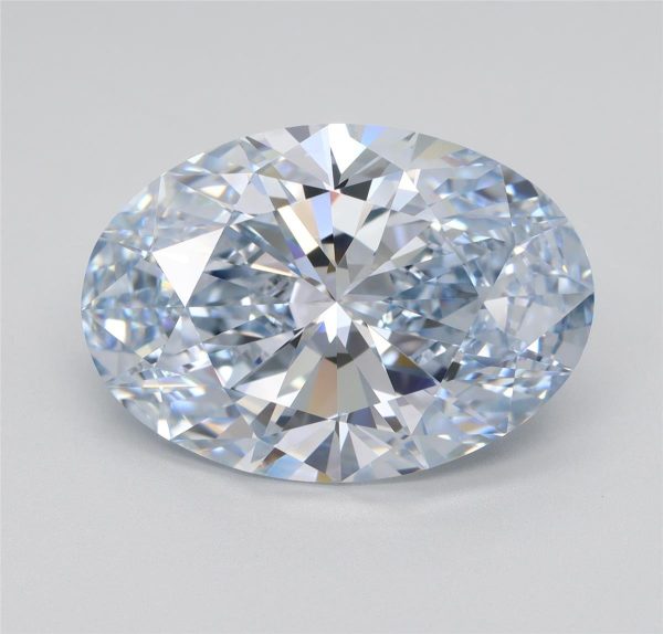 8.02 Carat Oval Cut Lab Diamond