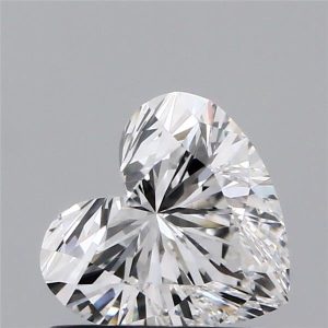 0.90 Carat Heart Cut Lab Diamond