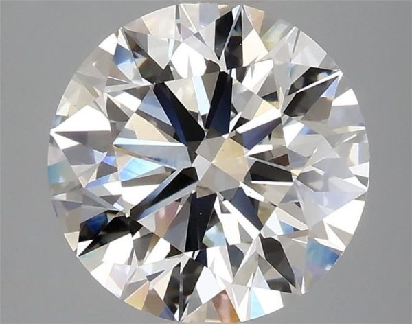 3.16 Carat Round Cut Lab Diamond
