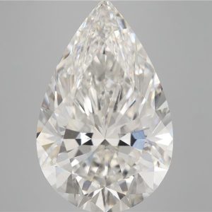 10.74 Carat Pear Cut Lab Diamond