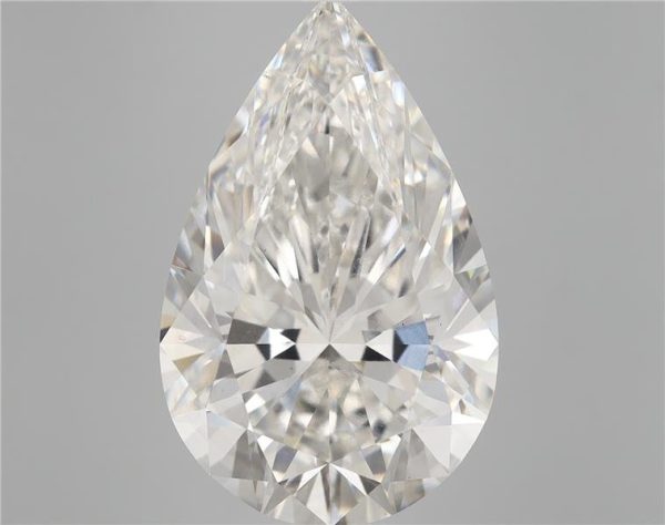 10.74 Carat Pear Cut Lab Diamond