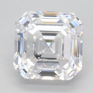 1.51 Carat Asscher Cut Lab Diamond