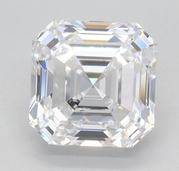 1.51 Carat Asscher Cut Lab Diamond