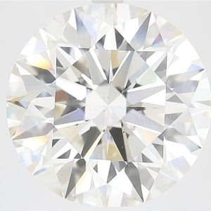 6.30 Carat Round Cut Lab Diamond