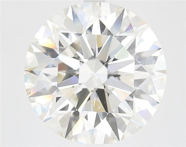 6.30 Carat Round Cut Lab Diamond