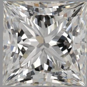 2.19 Carat Princess Cut Lab Diamond