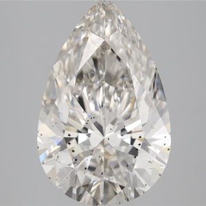2.59 Carat Pear Cut Lab Diamond