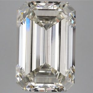 7.27 Carat Emerald Cut Lab Diamond