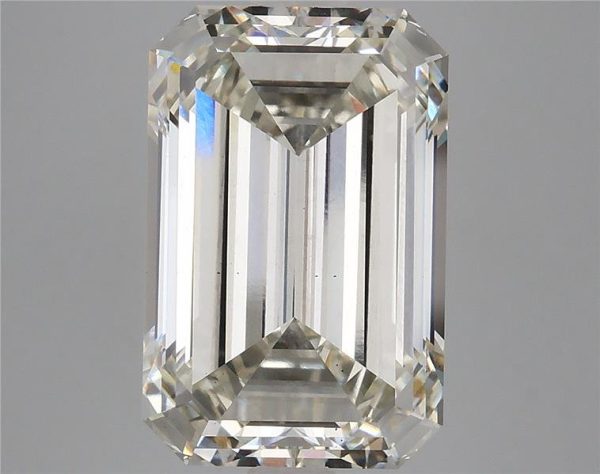 7.27 Carat Emerald Cut Lab Diamond