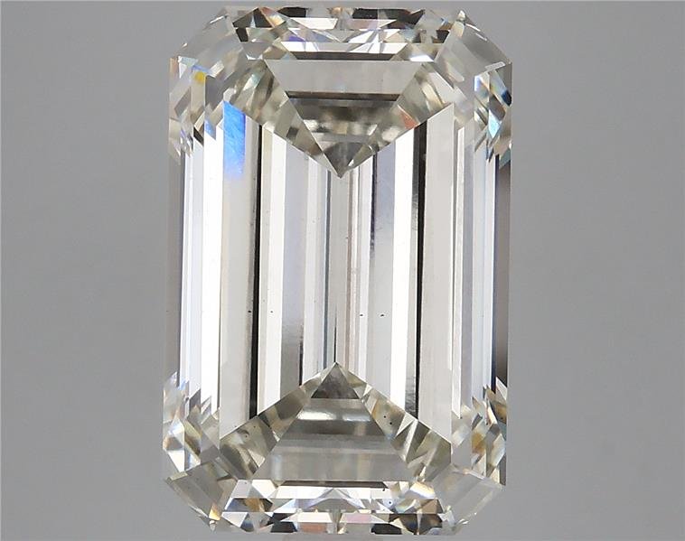 7.27 Carat Emerald Cut Lab Diamond