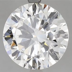 5.53 Carat Round Cut Lab Diamond