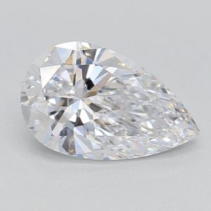 0.72 Carat Pear Cut Lab Diamond