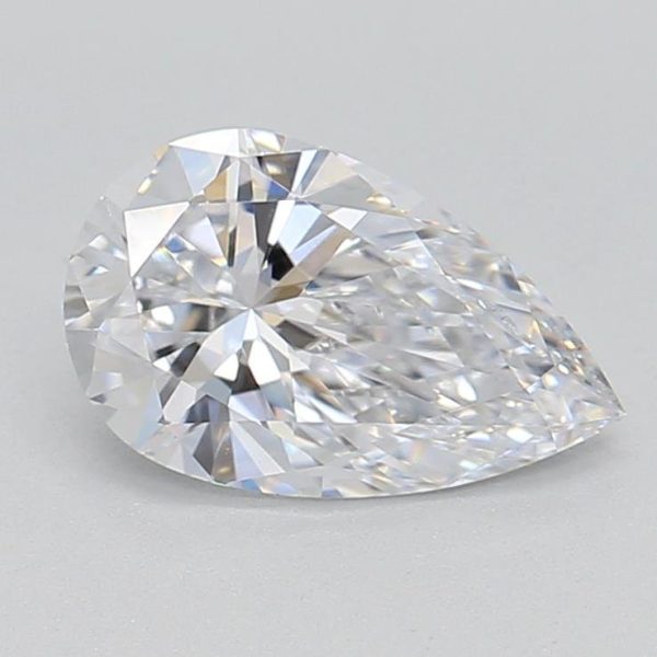 0.72 Carat Pear Cut Lab Diamond