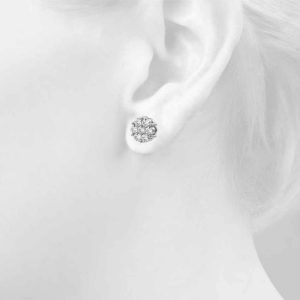 14K White Gold  Earrings