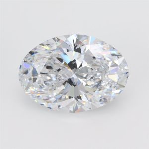 5.02 Carat Oval Cut Lab Diamond